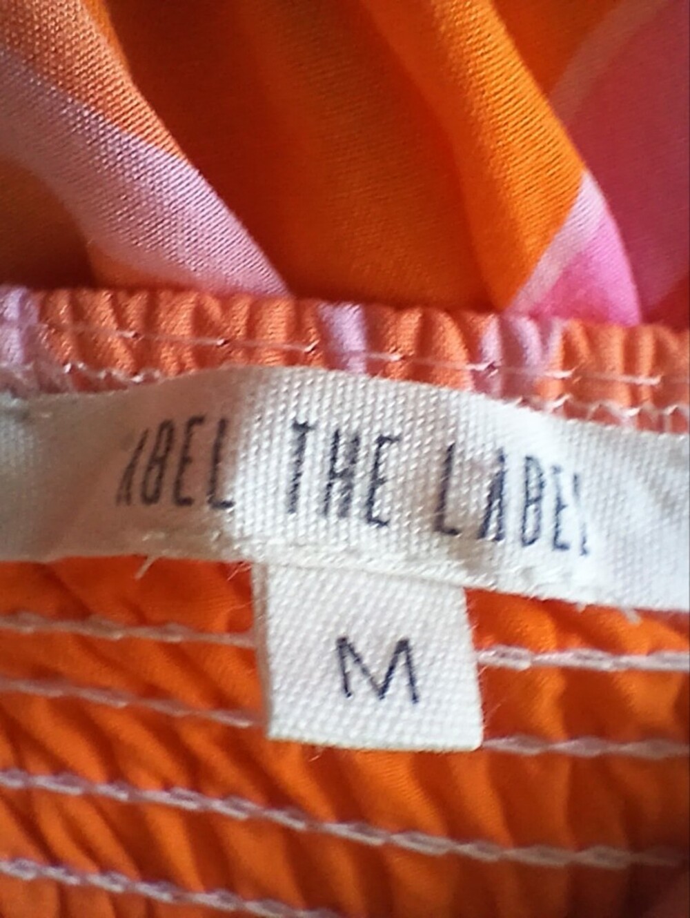 Abel The Label Rumi Maxi Dress in Orange and Pink Tropical Floral Anthropologie - Picture 4 of 15